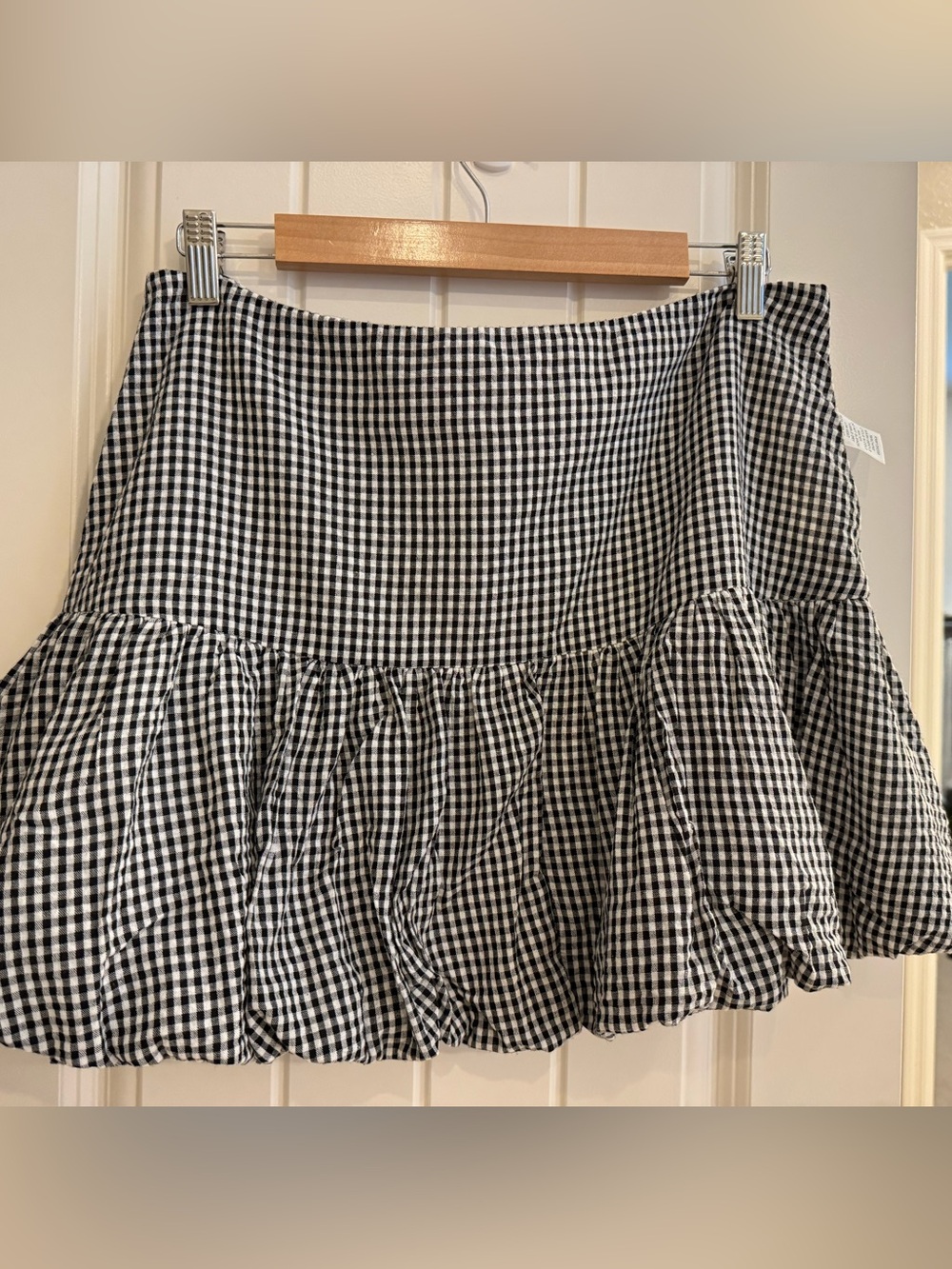 Tuckernuck Mini Gingham skirt 8